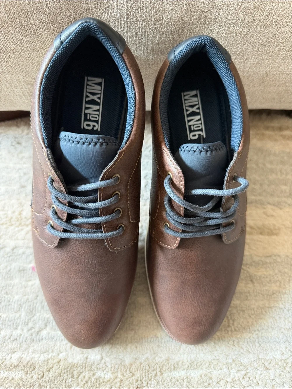 Men’s Mix No. 6 brim oxfords.